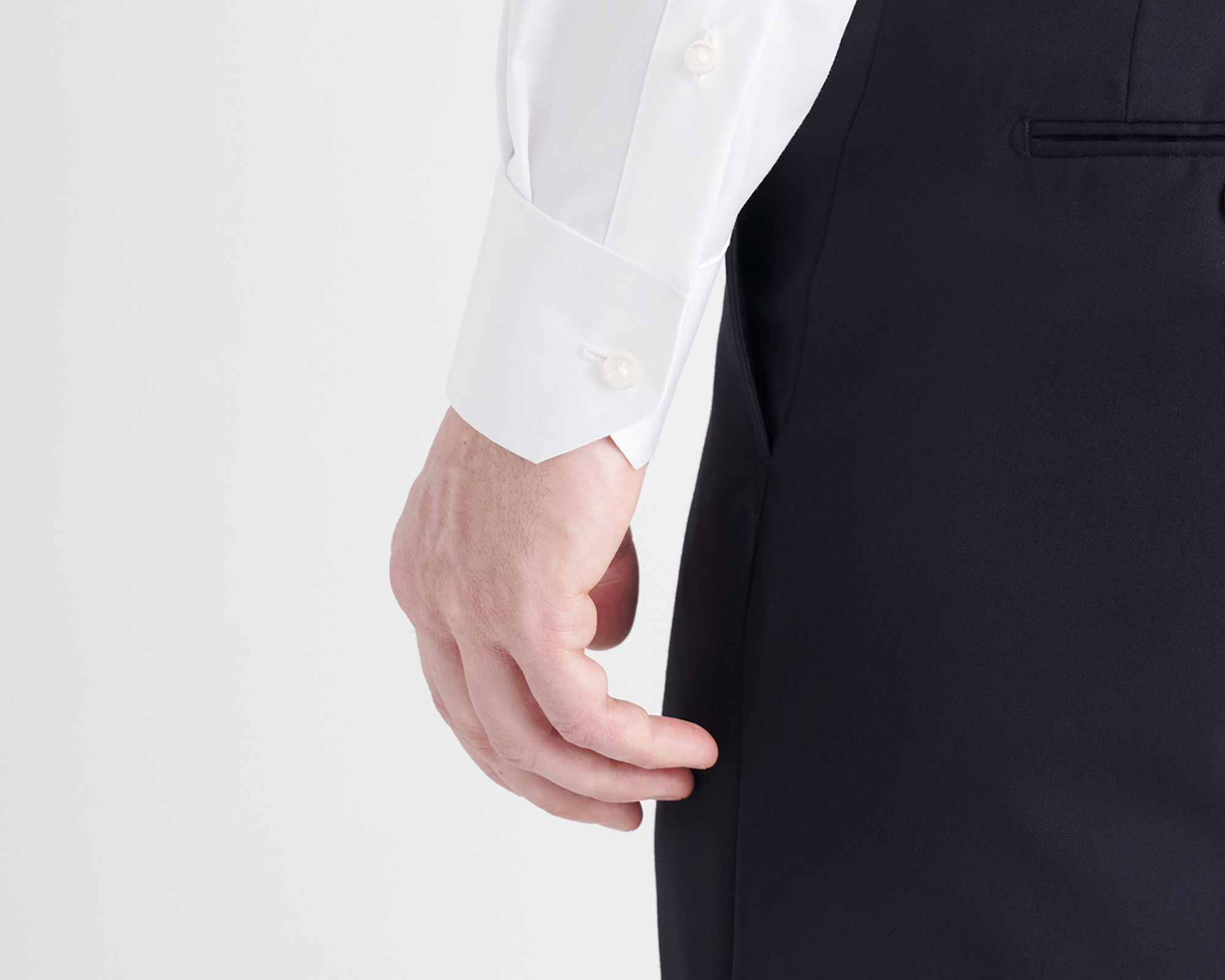 One Button Mitered Thumb 0