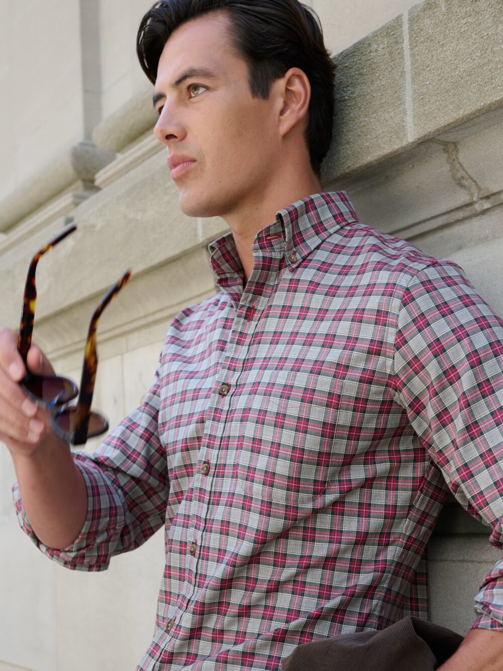 Soft Ivy Button Down