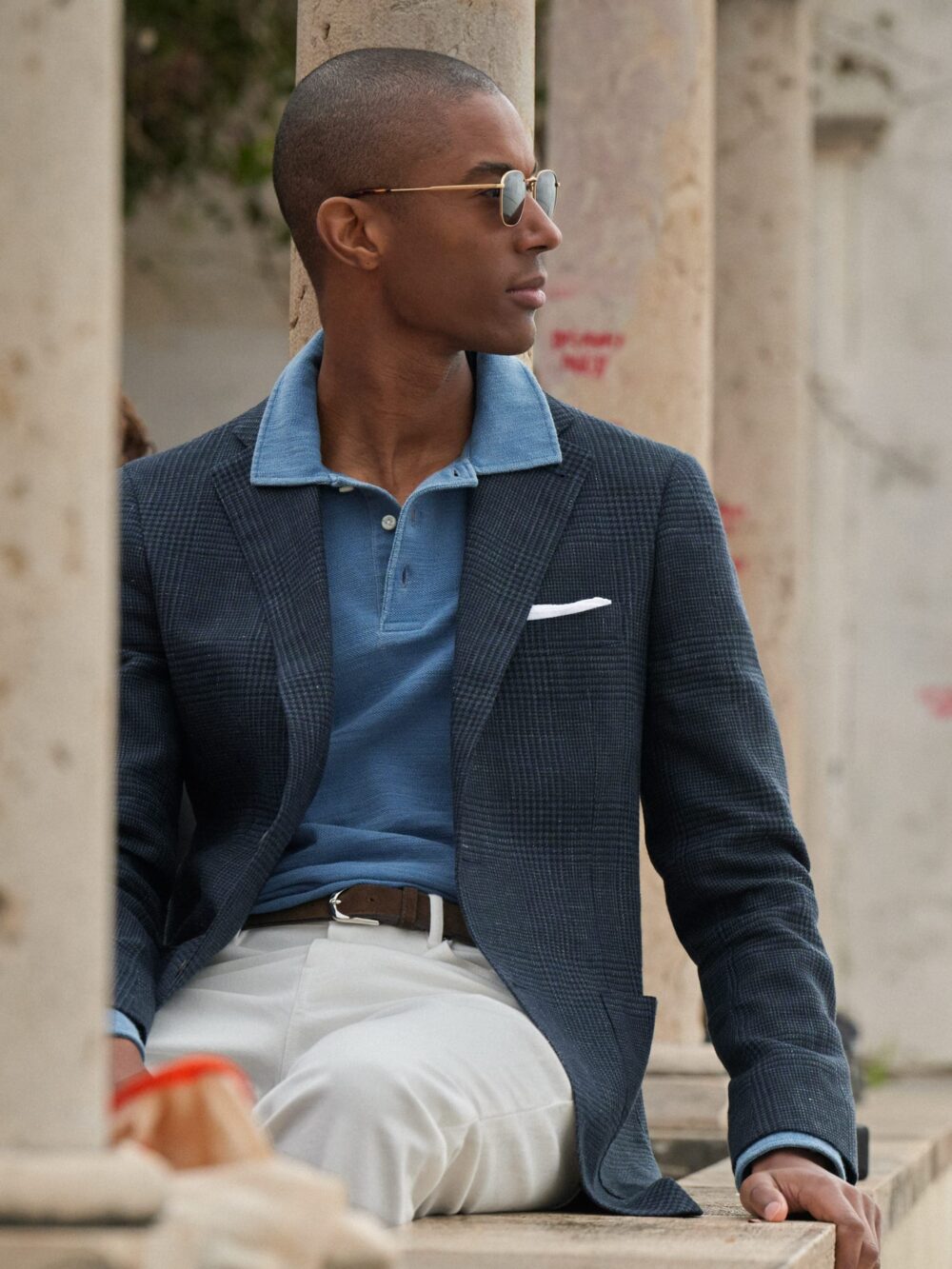 dress shirt collar polo The Original Dress Collar Polo Light Blue 3XL / Light Blue